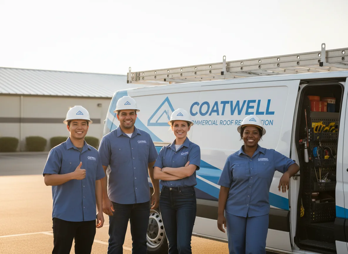 Commercial roof coating company in Stopover, KY